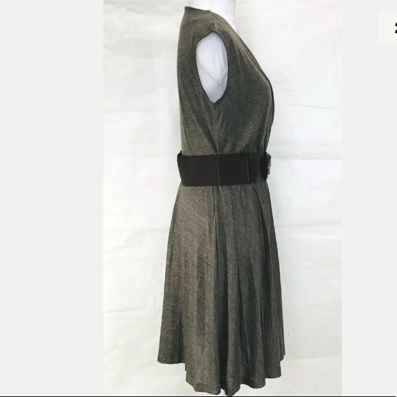 WORTHINGTON Casual Stretch Belted Dress - Picture 2 of 8